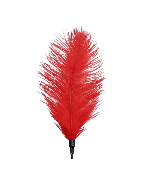 Ласкитка со страусиным пером Art of Sex - Feather Tickler, цвет Красный - 2