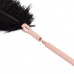 Щекоталка с металлическим флогером Rosy Gold - Feather Tickler & Whip - 4