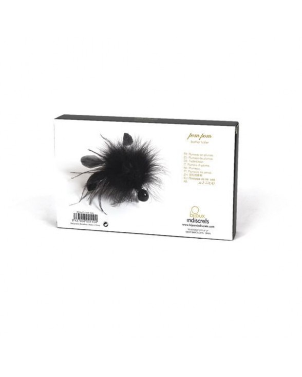 Мітелка Bijoux Indiscrets Pom Pom – feather tickler - 4