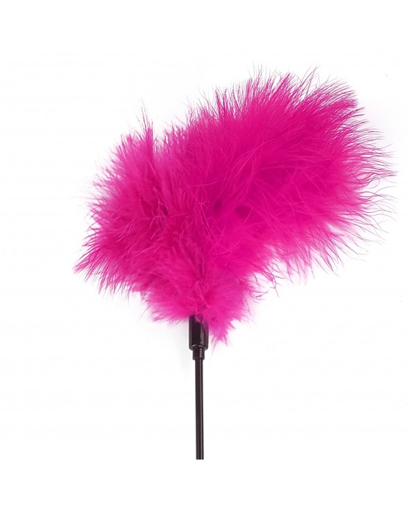 Лоскітка темно-рожева Art of Sex - Feather Paddle, перо молодого індика - 1