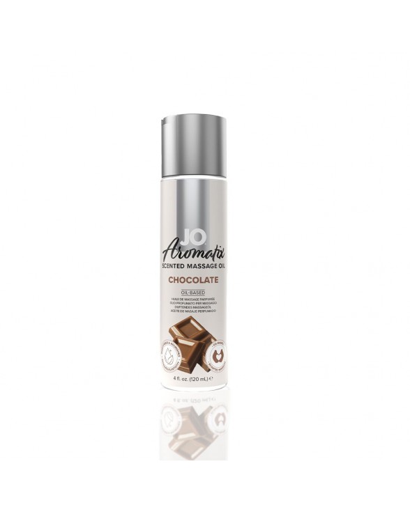 Натуральное массажное масло System JO Aromatix - Massage Oil - Chocolate 120 мл
