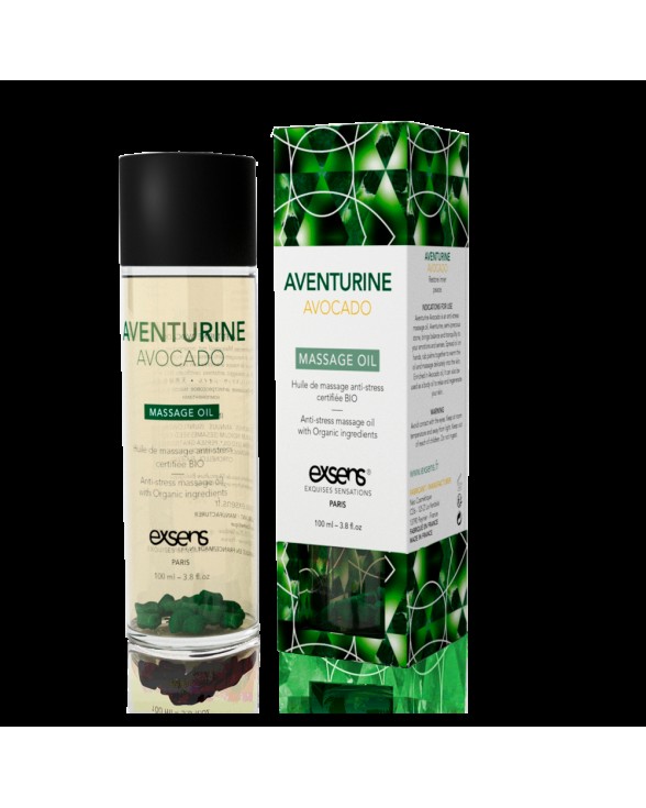 Масажна олія EXSENS Aventurine Avocado