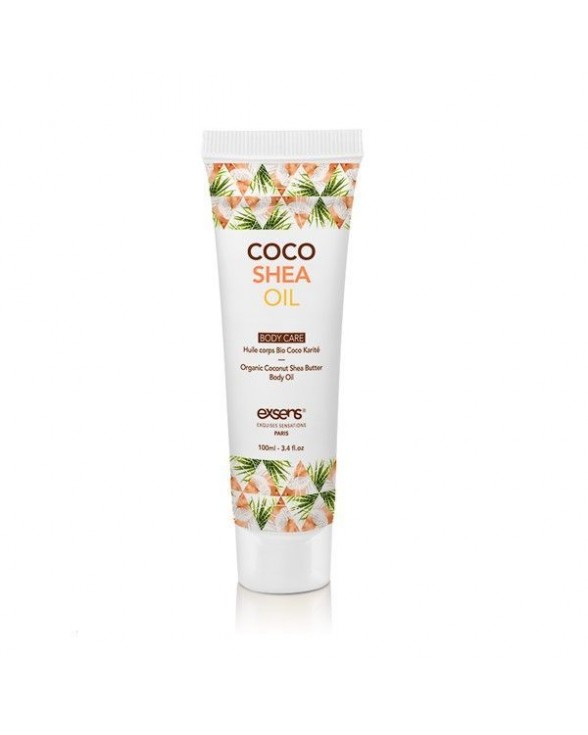 Органічна кокосова олія каріте (ши) для тіла EXSENS Coco Shea Oil 100 мл