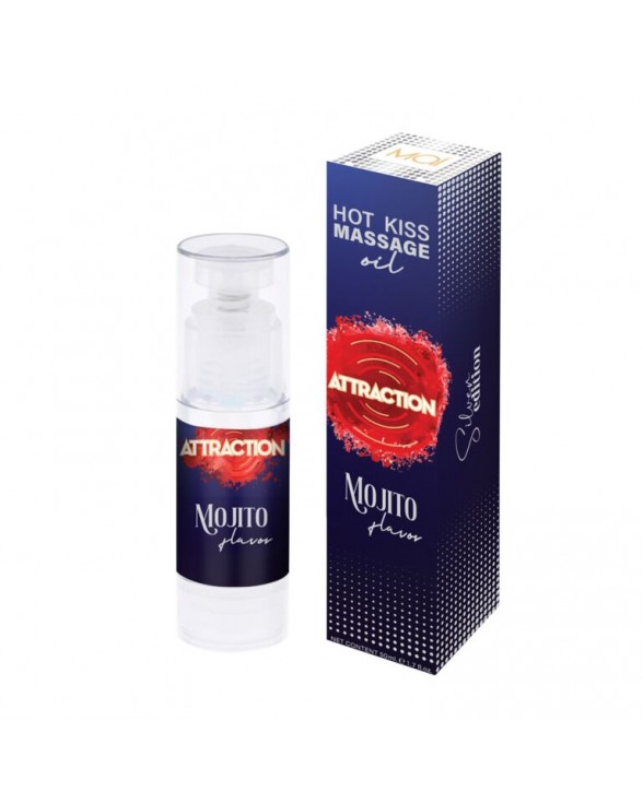 Съедобное массажное масло MAI Attraction Mojito Hot Kiss (50 мл) - 1