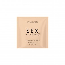 Пробник відновлювальних крапель для інтимного масажу Bijoux Indiscrets Sachette Revitalizing Intimate Massage Drops- Sex Au Naturel (2 мл)