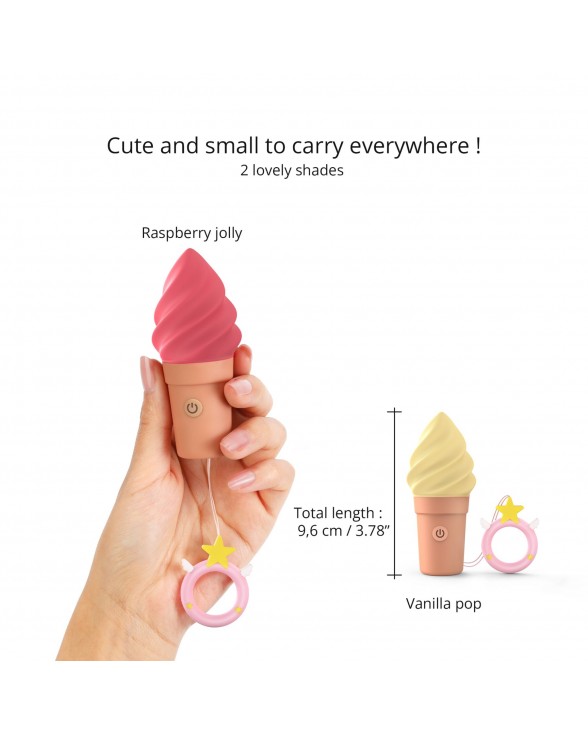 Вібратор-морозиво Love To Love CAND'ICE — RASPBERRY JOLLY - 2