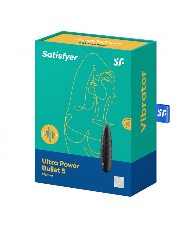 Минивибратор Satisfyer Ultra Power Bullet 5 Black - 6