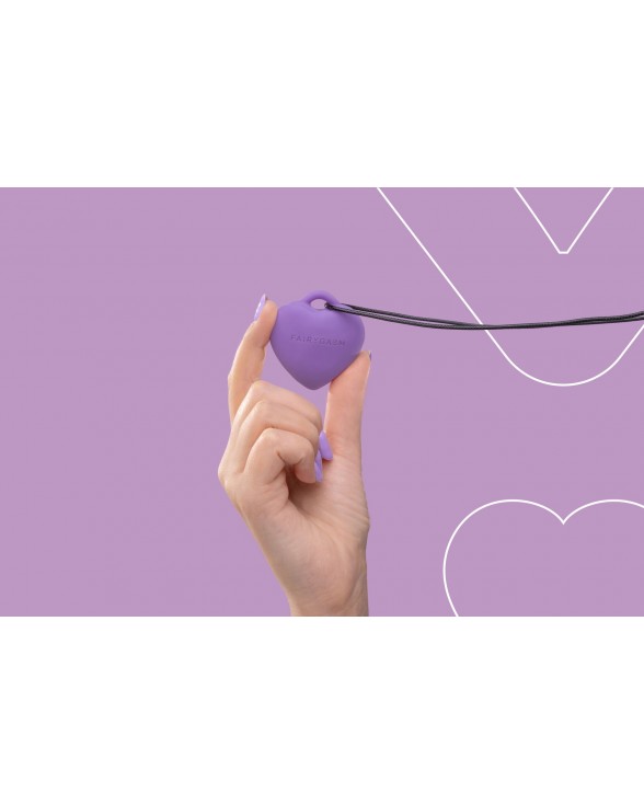 Минивибратор FairyGasm PleasureStone violet - 5