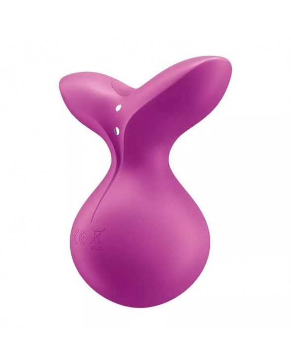 Мінівібромасажер Satisfyer Viva la Vulva 3 Violet - 2