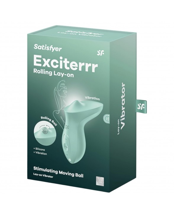 Вібратор Satisfyer Exciterrr Mint - 5