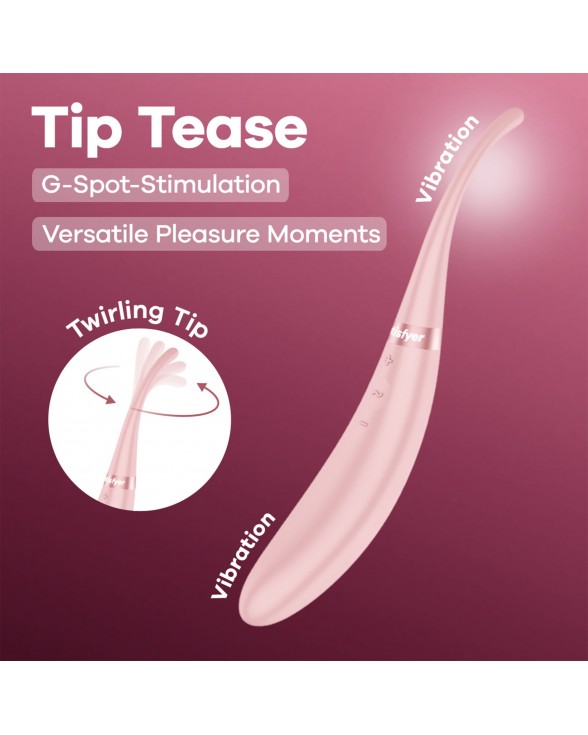 Вибратор Satisfyer Tip Tease Rose - 7
