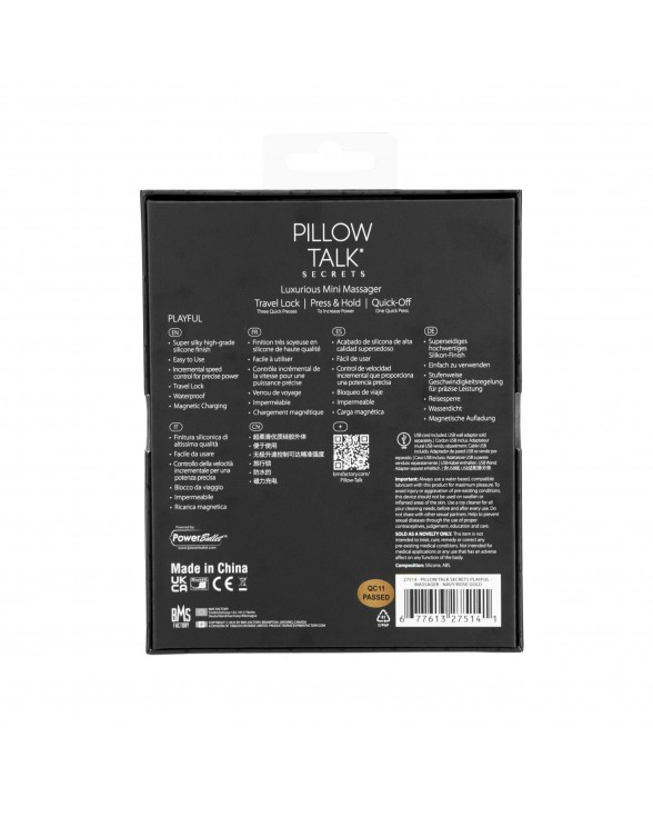 Кліторальний вібратор Pillow Talk Secrets - Playful - Clitoral Vibrator - 6