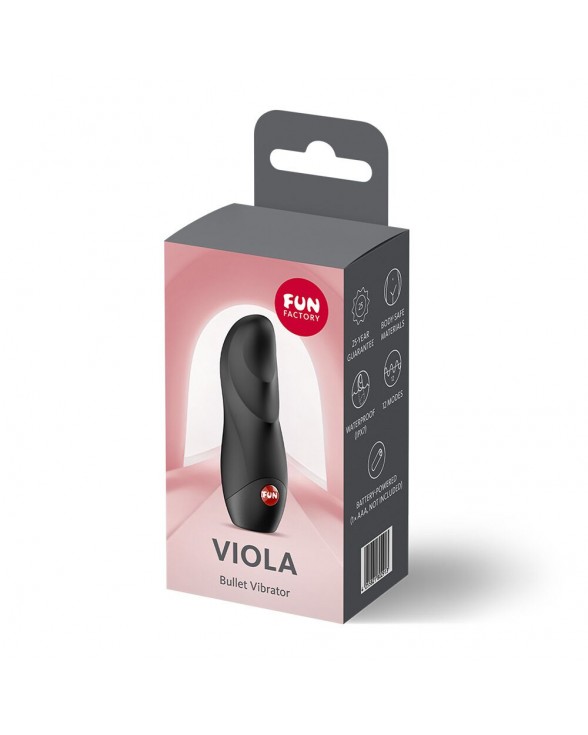 Міні-вібратор Fun Factory Viola Black - 6