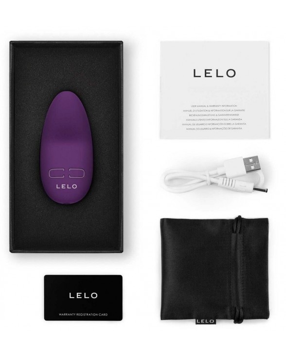 Вібратор LELO Lily 3 Dark Plum - 3