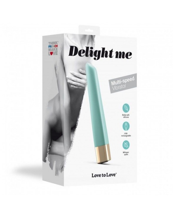Потужний мінівібратор Love To Love Delight Me Menthe - 4