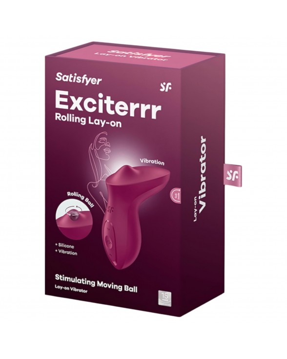 Вібратор Satisfyer Exciterrr Berry - 5