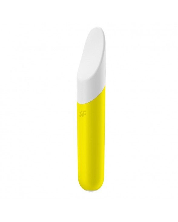 Минивибратор с гибким язычком Satisfyer Ultra Power Bullet 7 Yellow - 1