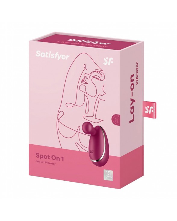 Вібратор для зовнішньої стимуляції Satisfyer Spot On 1 Berry - 4