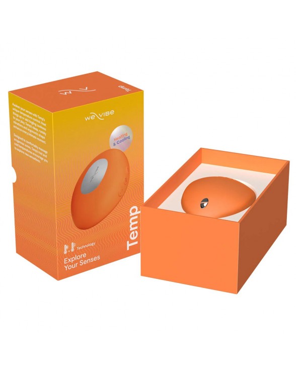 Кліторальний вібратор We-Vibe Temp Tangerine - 11