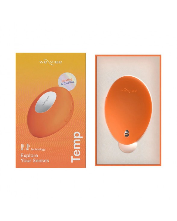 Кліторальний вібратор We-Vibe Temp Tangerine - 14