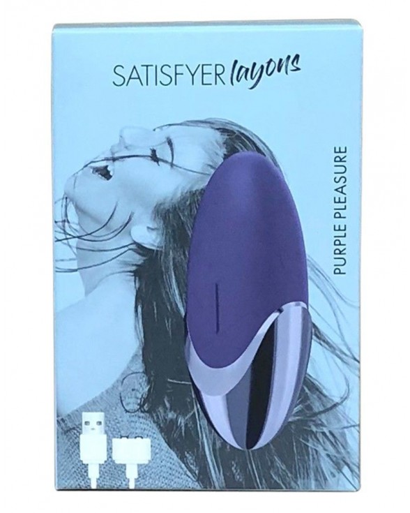 Потужний вібратор Satisfyer Lay-On - Purple Pleasure - 5