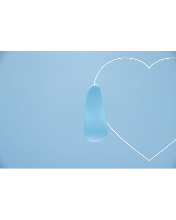 Вібратор FairyGasm ThrillLeaf blue - 5