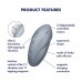 Вібратор Satisfyer Tap & Climax 1 Bluegrey - 6