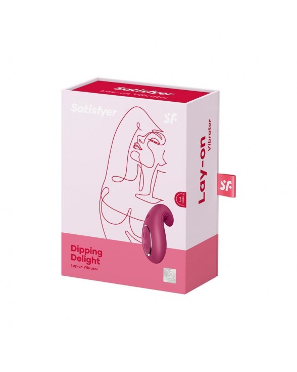 Вібратор Satisfyer Dipping Delight Berry - 6