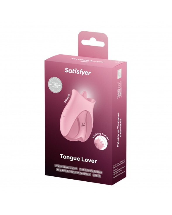 Вібростимулятор для клітора Satisfyer Tongue Lover з язичком - 4