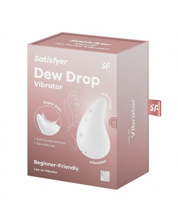 Вибратор Satisfyer Dew Drop White - 5