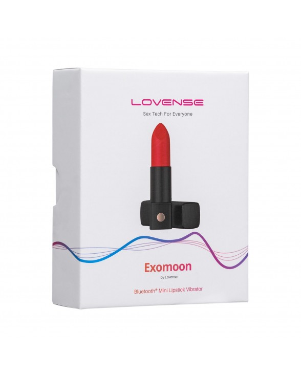 Вібратор-помада Lovense Exomoon, працює через застосунок - 6