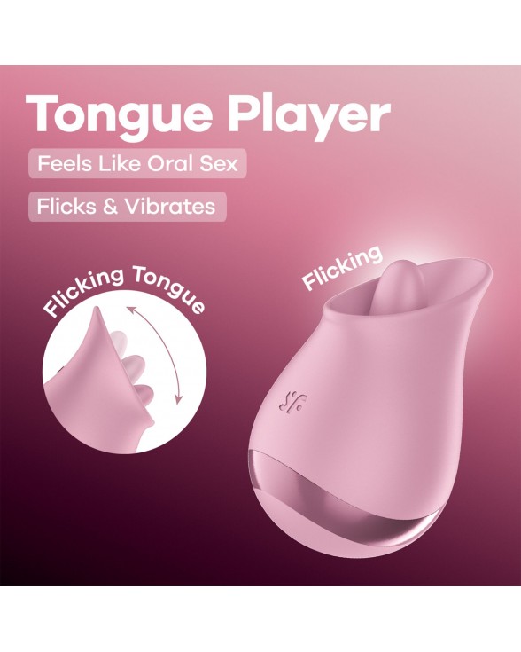 Вибростимулятор для клитора Satisfyer Tongue Player с язычком - 5