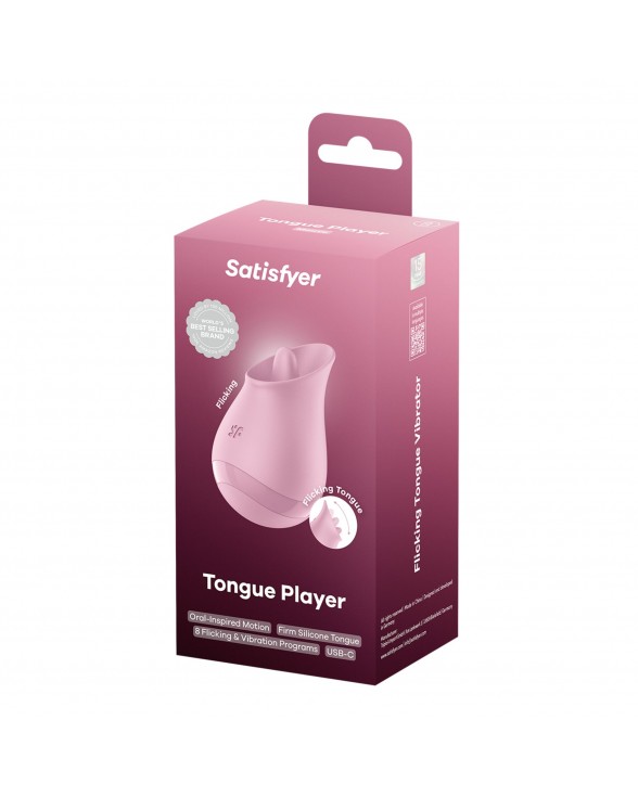 Вибростимулятор для клитора Satisfyer Tongue Player с язычком - 4