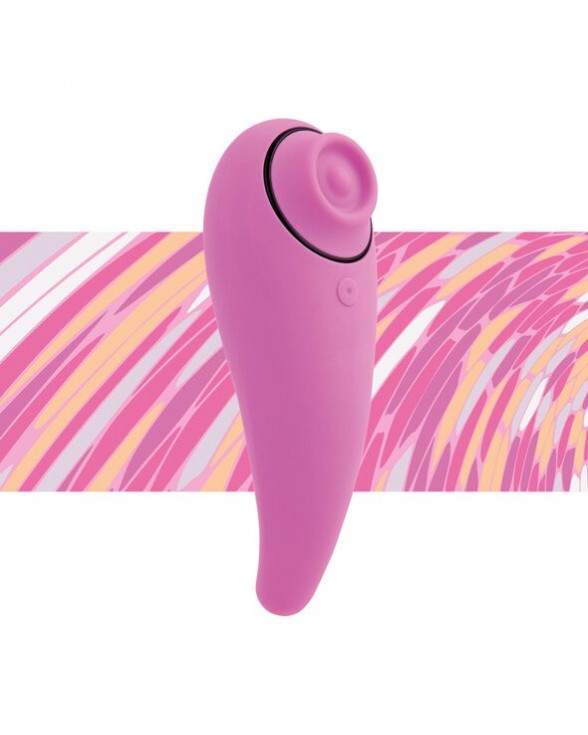 Пульсатор для клитора плюс вибратор FeelzToys – FemmeGasm Tapping & Tickling Vibrator Pink