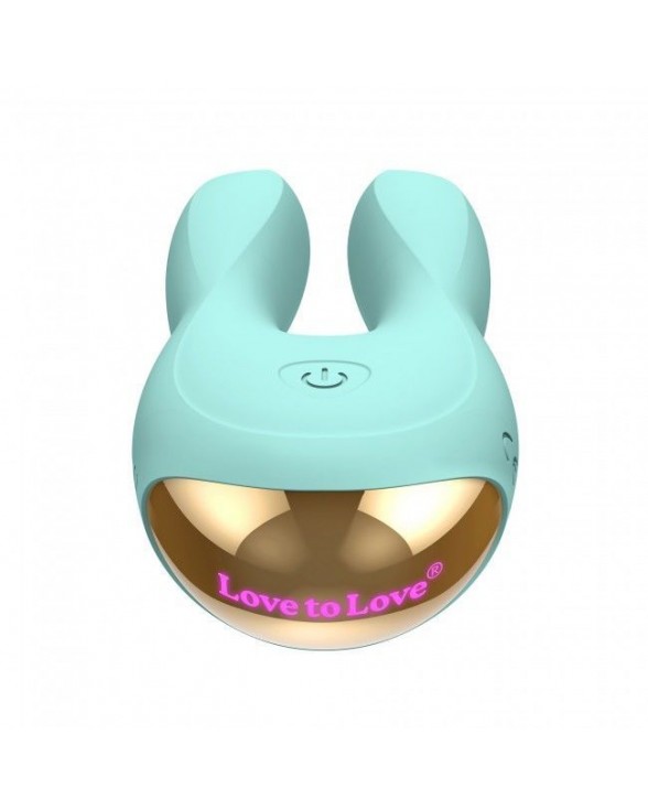 Вібратор-кролик Love To Love Hear Me Menthe - 5