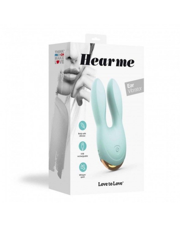 Вібратор-кролик Love To Love Hear Me Menthe - 3