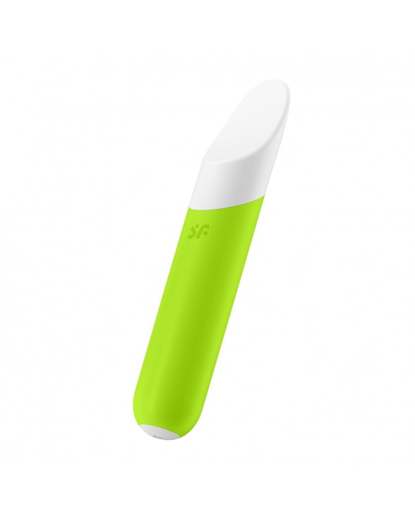 Мінівібратор із гнучким язичком Satisfyer Ultra Power Bullet 7 Green