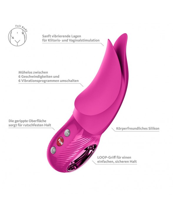 Вібратор для точки G Fun Factory BIG BOSS Magenta, дуже потужний - 6