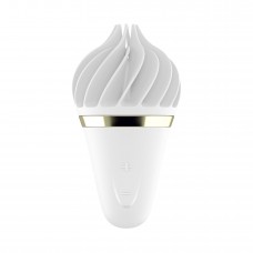 Мороженка спинатор Satisfyer Lay-On - Sweet Treat White/Gold