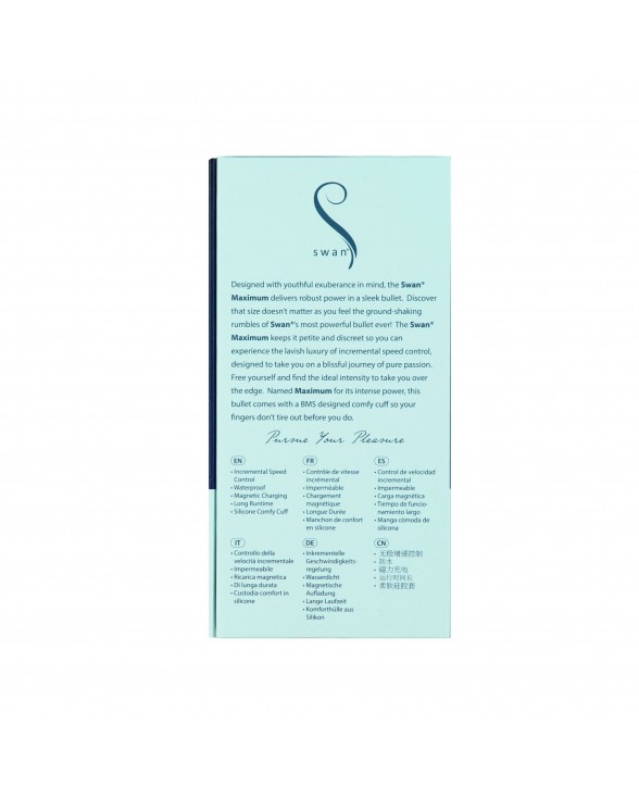 Віброкуля Swan Maximum + Comfy Cuff Blue - 9
