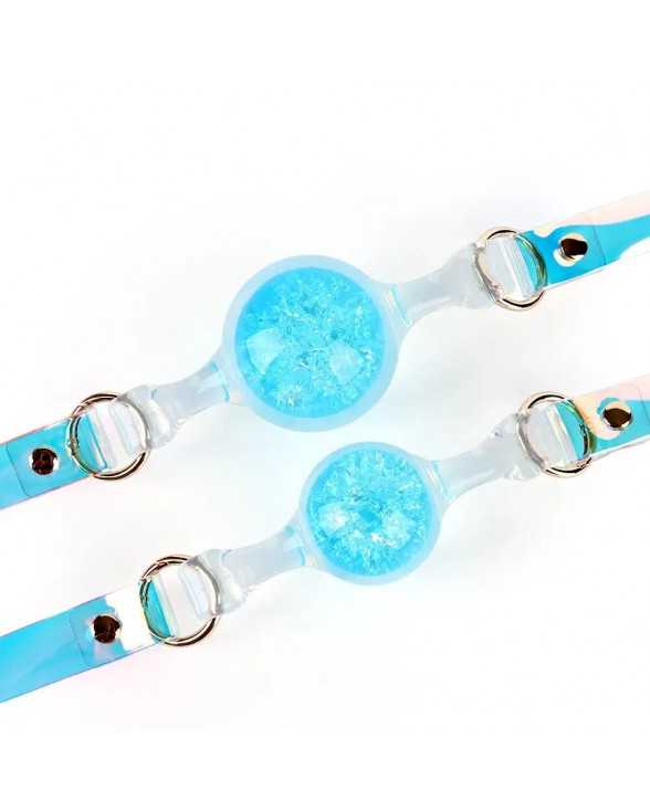Кляп Liebe Seele Crystal Ball Gag - Blue (Small Ball) - 2