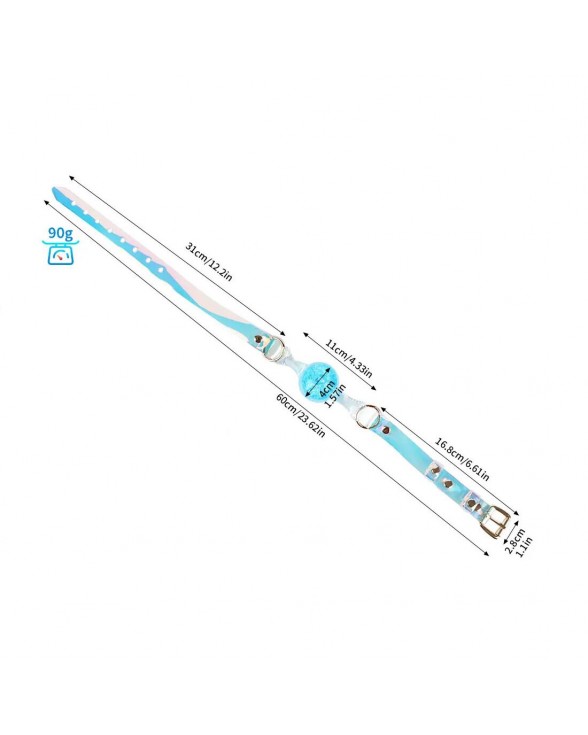 Кляп Liebe Seele Crystal Ball Gag - Blue (Small Ball) - 1