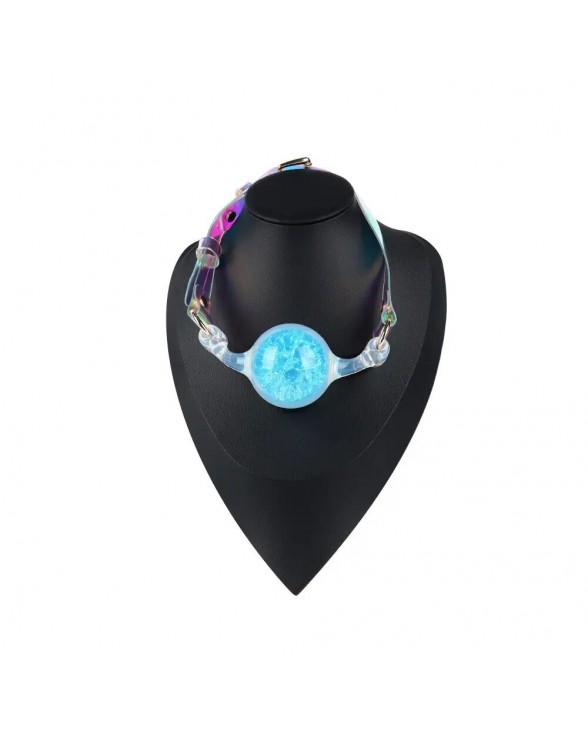 Кляп Liebe Seele Crystal Ball Gag - Blue (Small Ball) - 3