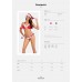 Эротический комплект Obsessive Santastic 3-pcs set S/M - 4