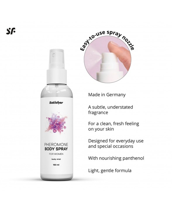 Спрей для тела с феромонами Satisfyer Pheromones Body Spray For Women 150 мл - 2