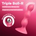Анальный стимулятор-бусины Satisfyer Triple Ball-R Red - 6