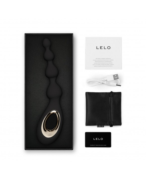 Анальний вібратор LELO Soraya Beads Black - 4