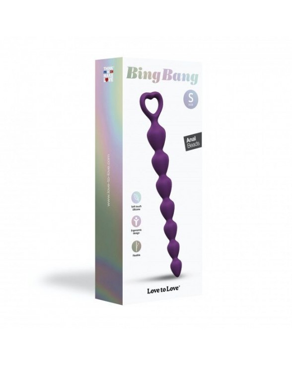 Анальная цепочка Love To Love BING BANG S - PURPLE RAIN - 5