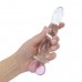 Скляний анальний ланцюжок Gildo Glass Butt Plug Heart Shape No. 35 - 4