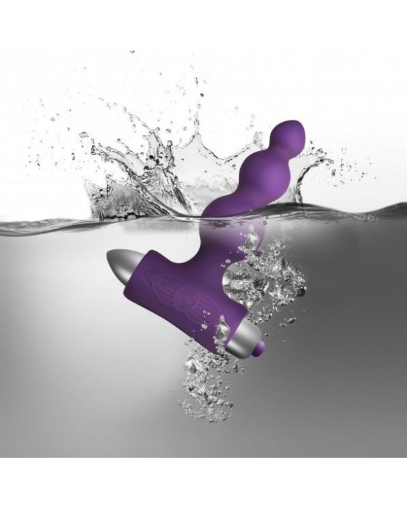 Анальный вибратор Rocks Off Petite Sensations – Bubbles Purple - 1
